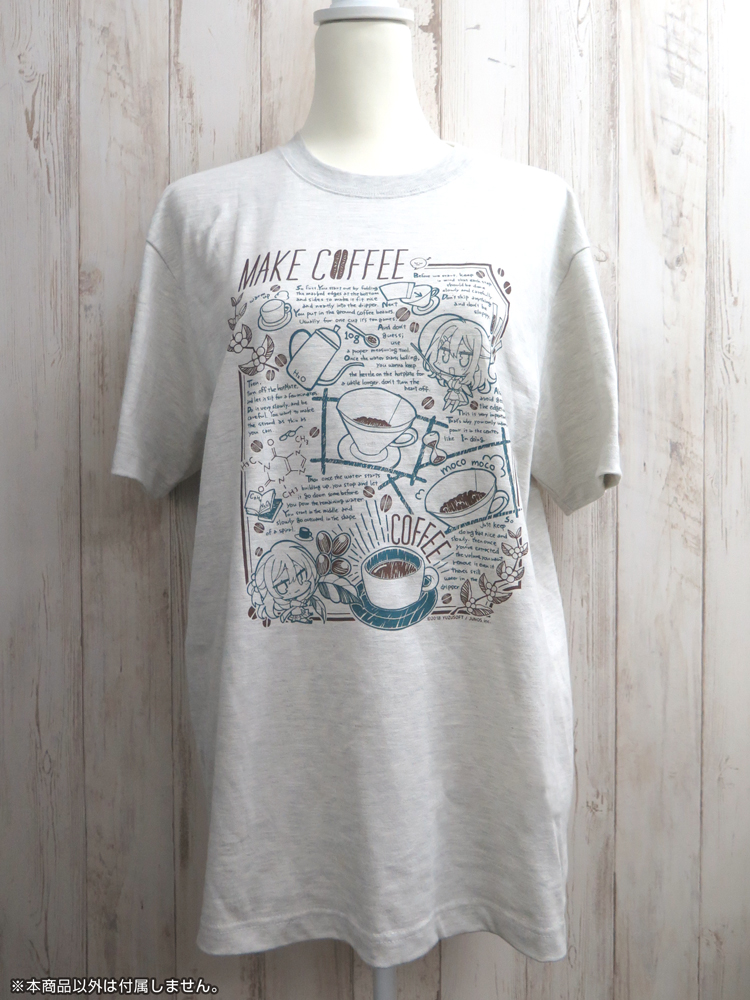 式部茉優」MAKE COFFEE Tシャツproduced by komowata | アリスグリント 【ゆずソフト】RIDDLE JOKER 式部 茉優 フルプリントTシャツ