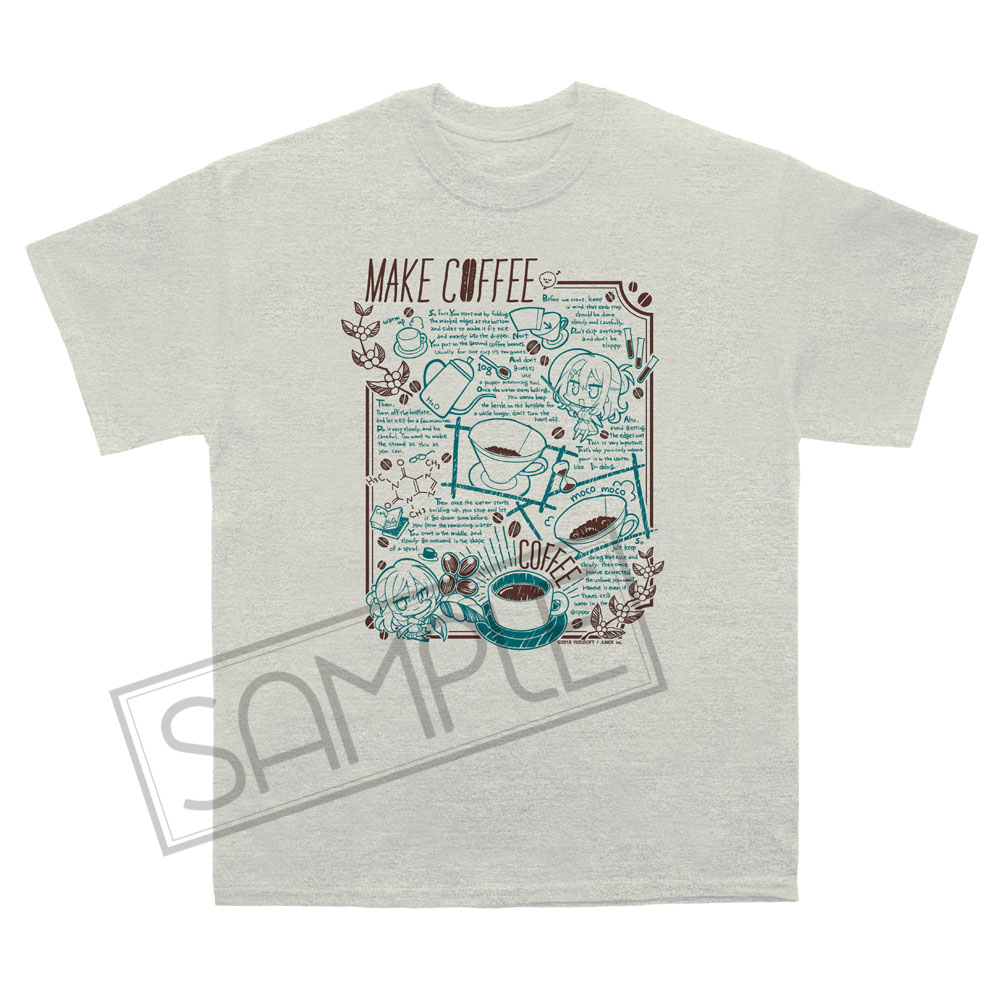 「式部茉優」MAKE COFFEE Tシャツ</br>produced by komowata