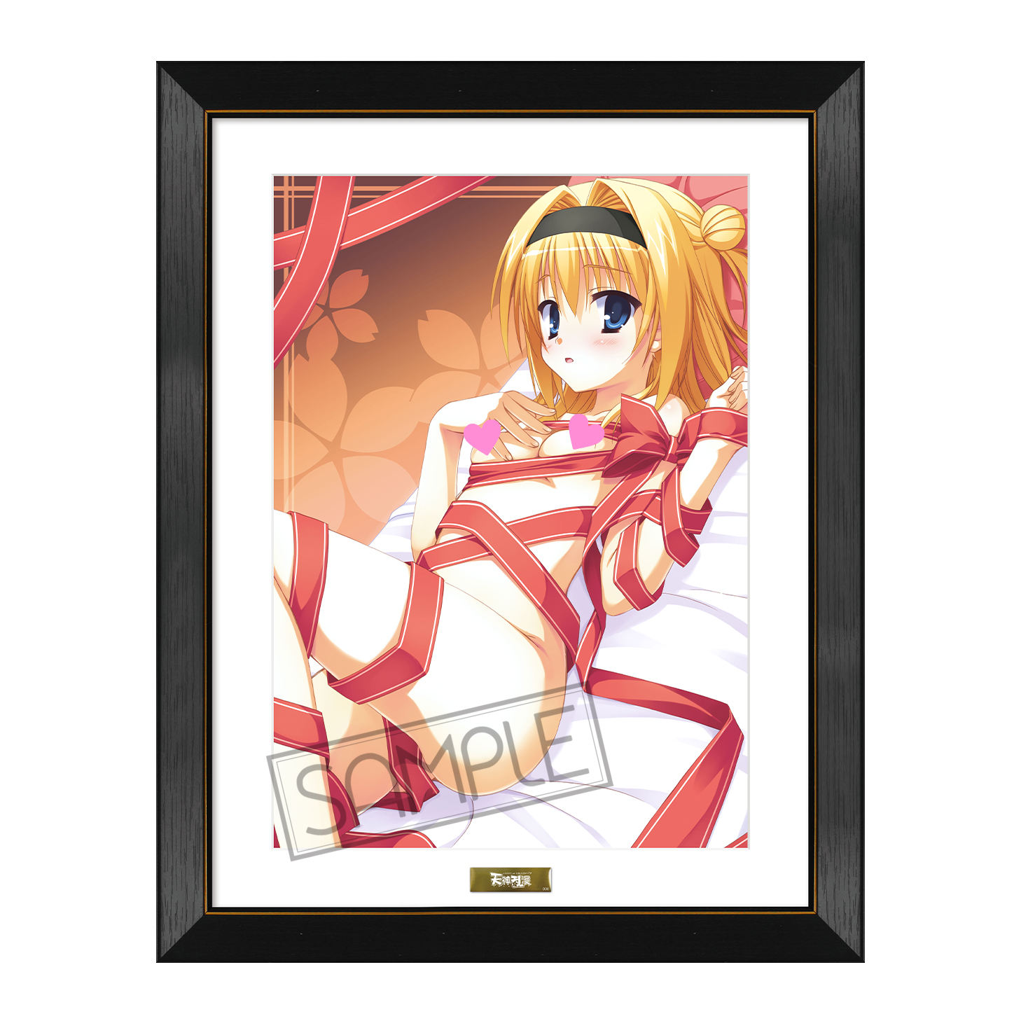 【あみあみ＆ソフマップ限定販売】</br>A3キャラファイングラフ 「千歳佐奈」-リボン-