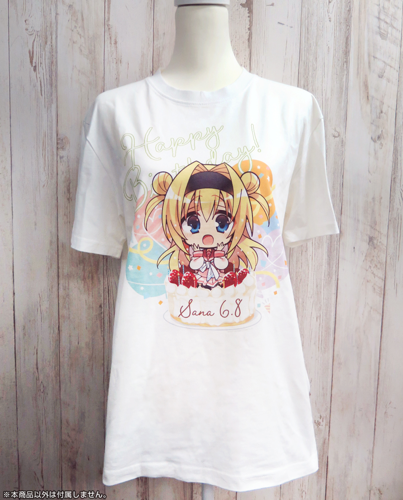 あみあみ＆ソフマップ限定販売】「千歳佐奈」バースデーTシャツ 