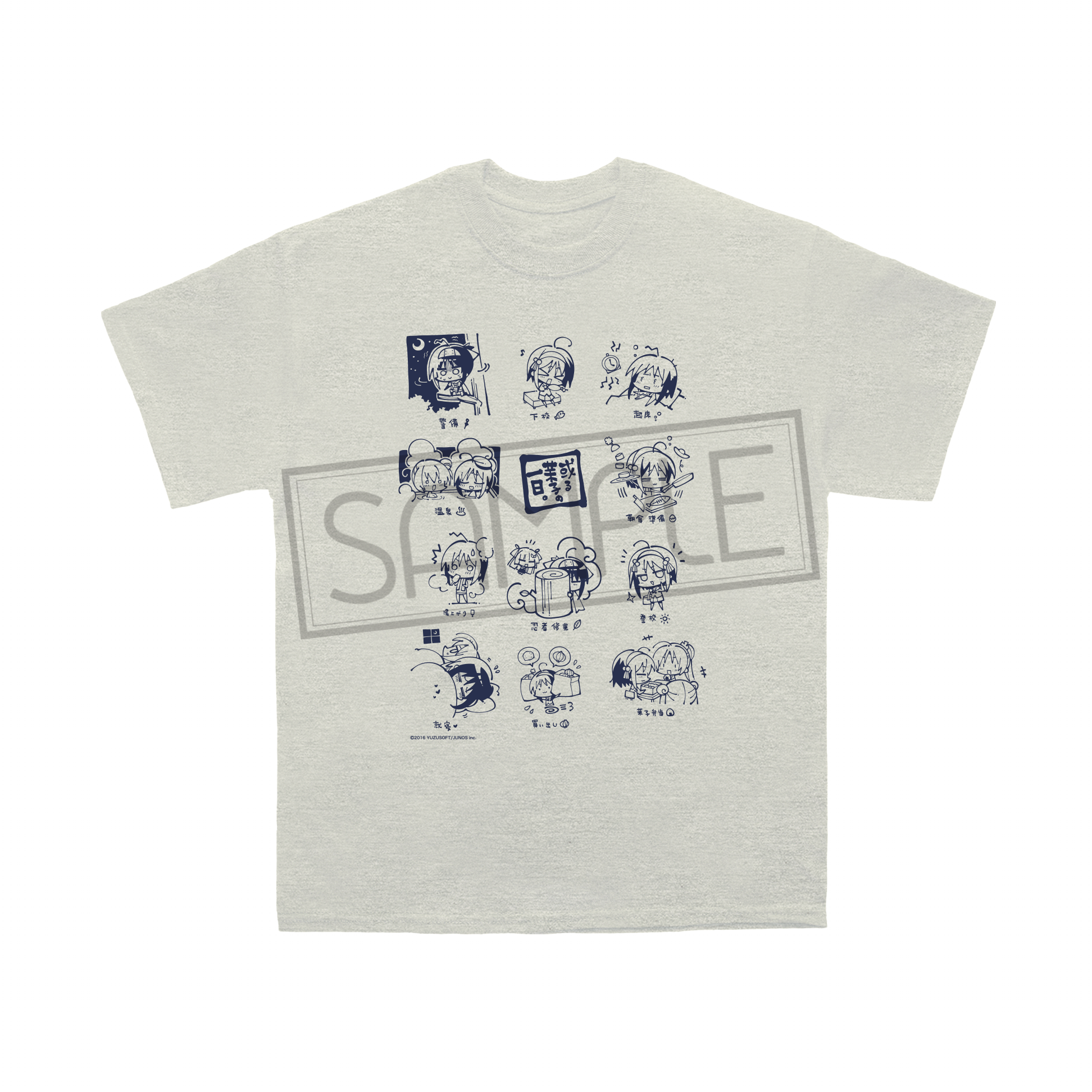 【あみあみ＆ソフマップ限定販売】</br>ゆずソフト　Tシャツ-茉子の一日-</br>produced by komowata￼