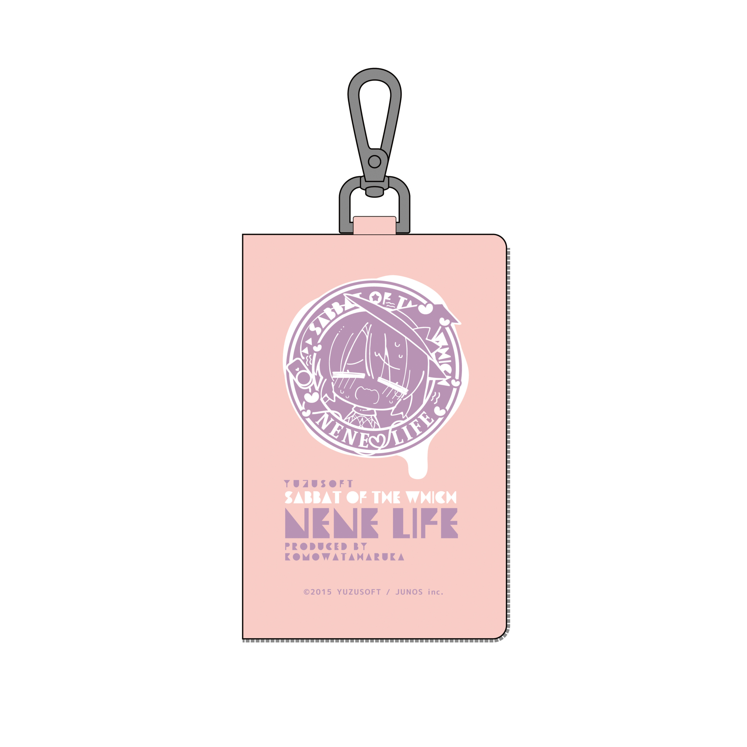 ゆずソフト NENELIFE キーケース　produced by komowata